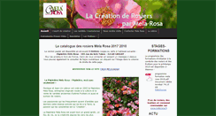 Desktop Screenshot of creamelarosa.com